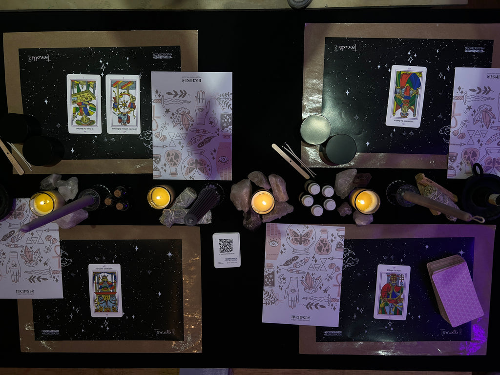 Arcanos y Velas · Luces y Sombras